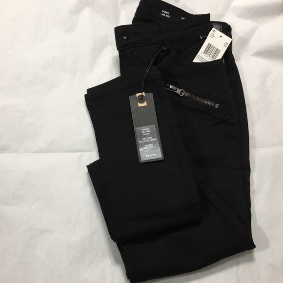 Buffalo David Bitton Black Denim Farah Jeans๐๐ - Picture 8 of 10